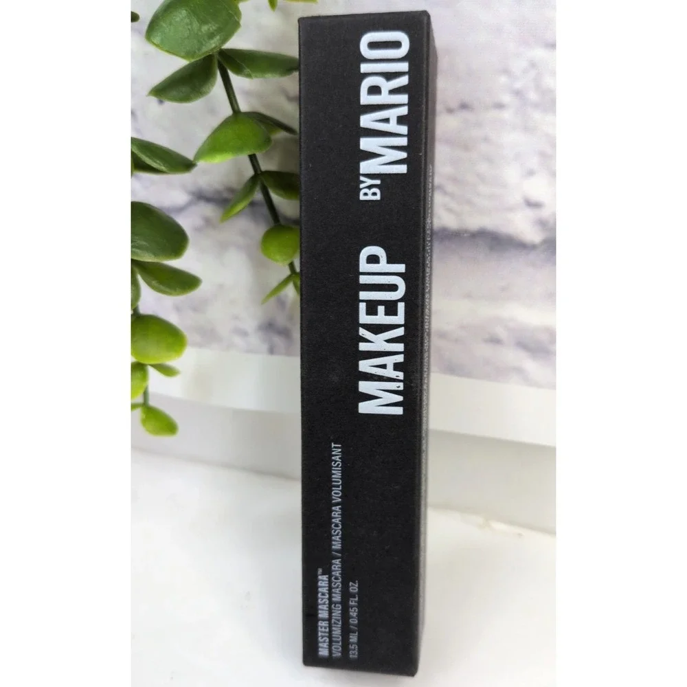 NEW IN BOX!🖤Makeup by Mario *Super Black* Master Volumizing Mascara 0.45fl oz